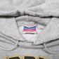 Mens Grey Champion Purdue College USA Spellout Hoodie Jumper