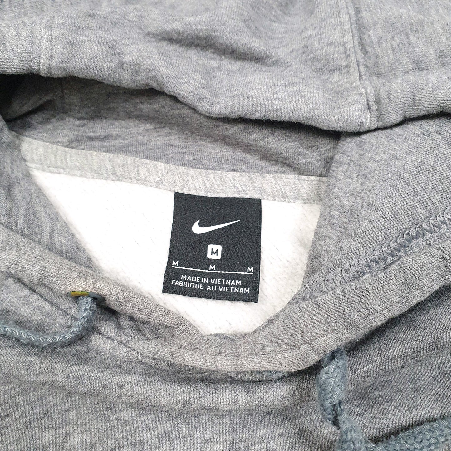 Mens Grey Nike Trail Spellout Swoosh Hoodie Jumper