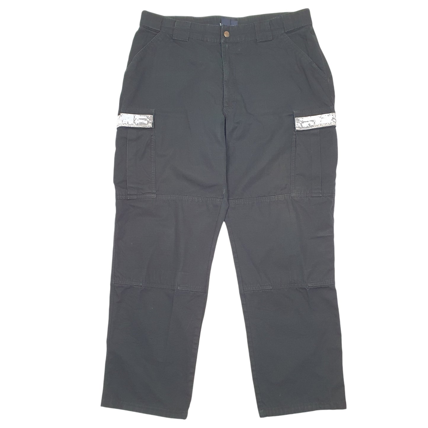 Mens Black 511 Tactical Ripstop Combat Utility Cargo Trousers