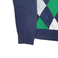 Mens Navy Tommy Hilfiger V Neck Crewneck Jumper