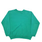 Womens Green Hanes  Crewneck Jumper