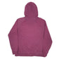 Womens Burgundy The North Face Spellout Hoodie Jumper