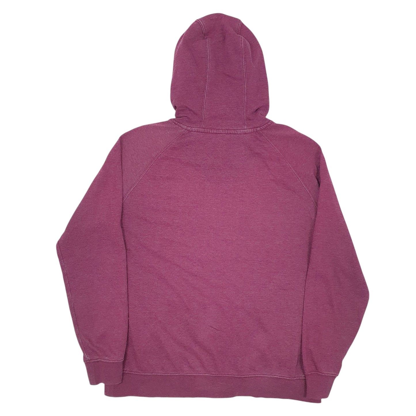Womens Burgundy The North Face Spellout Hoodie Jumper