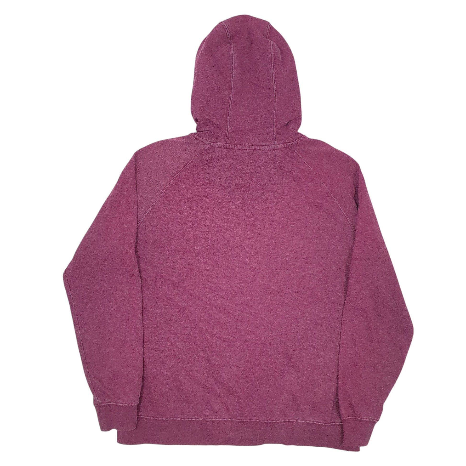 Womens Burgundy The North Face Spellout Hoodie Jumper