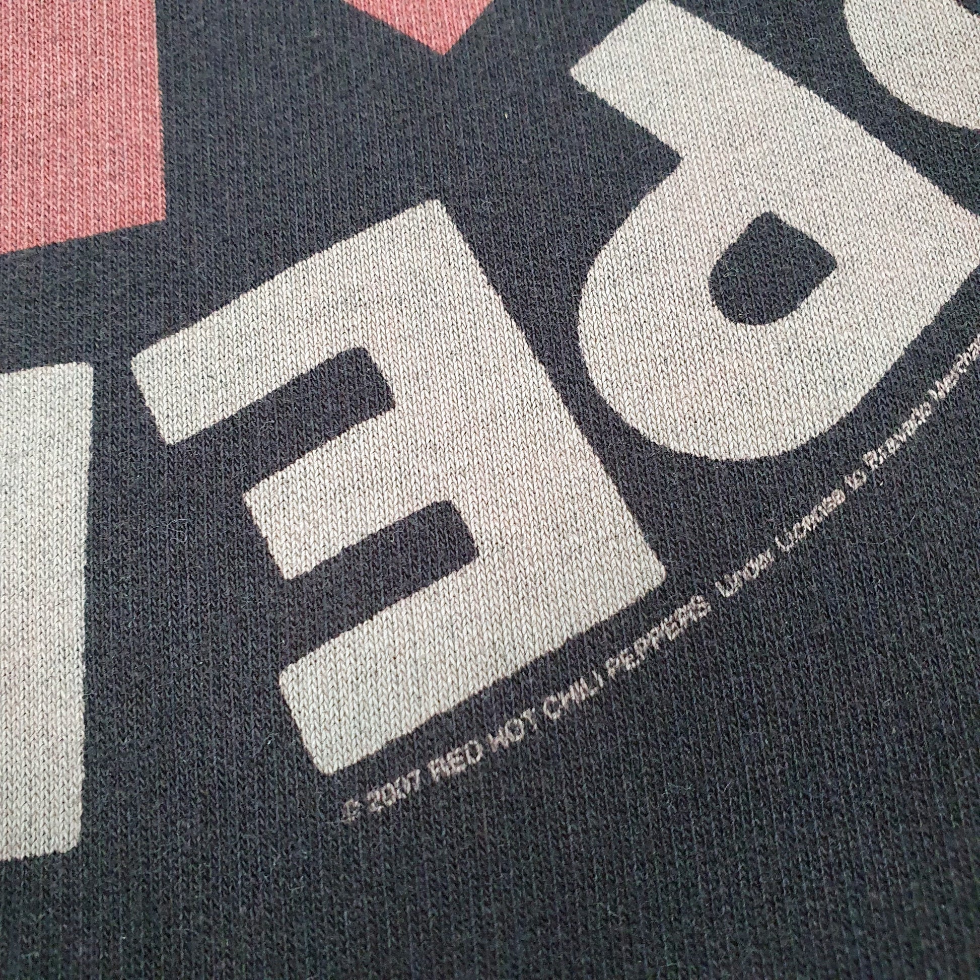 Mens Black Bravado Red Hot Chilli Peppers Band Merch 2007 Hoodie Jumper