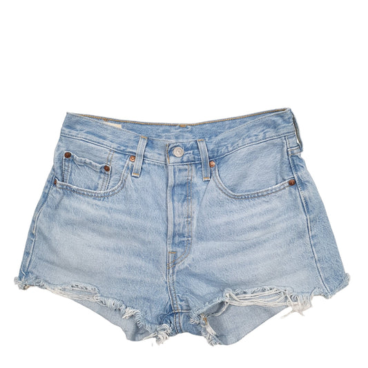 Womens Blue Levis 501 Denim Jorts Denim Shorts