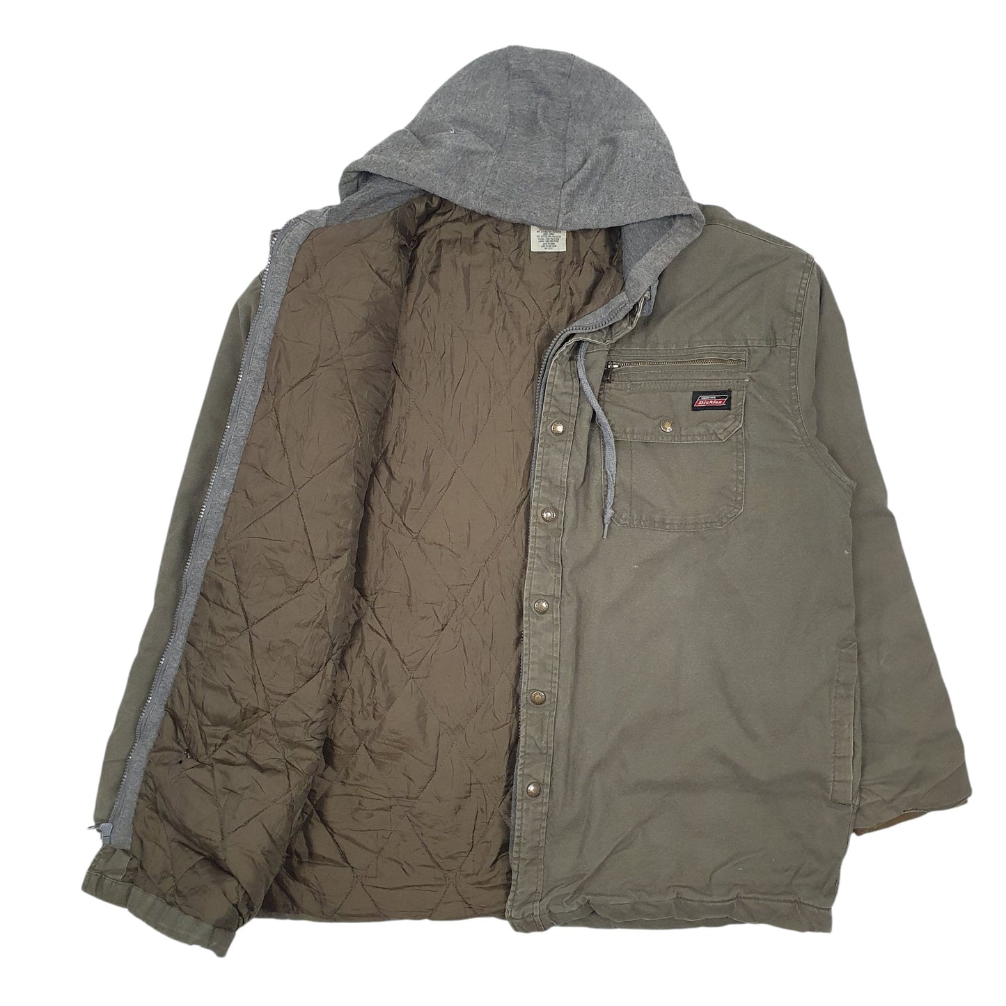 Mens Green Dickies   Coat