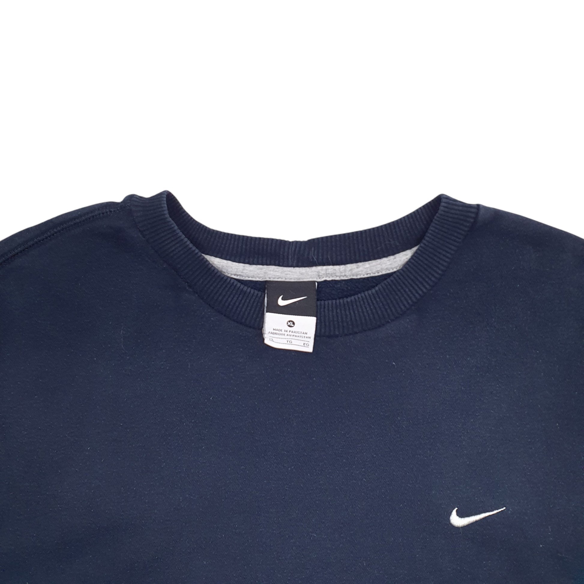 Mens Navy Nike  Crewneck Jumper
