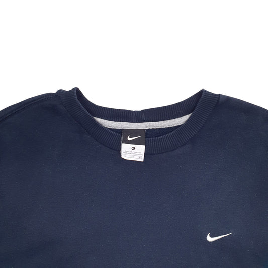 Mens Navy Nike  Crewneck Jumper
