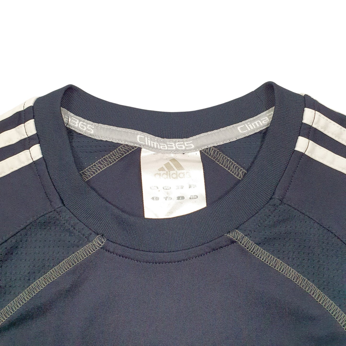 Mens Navy Adidas Active Climalite Short Sleeve T Shirt
