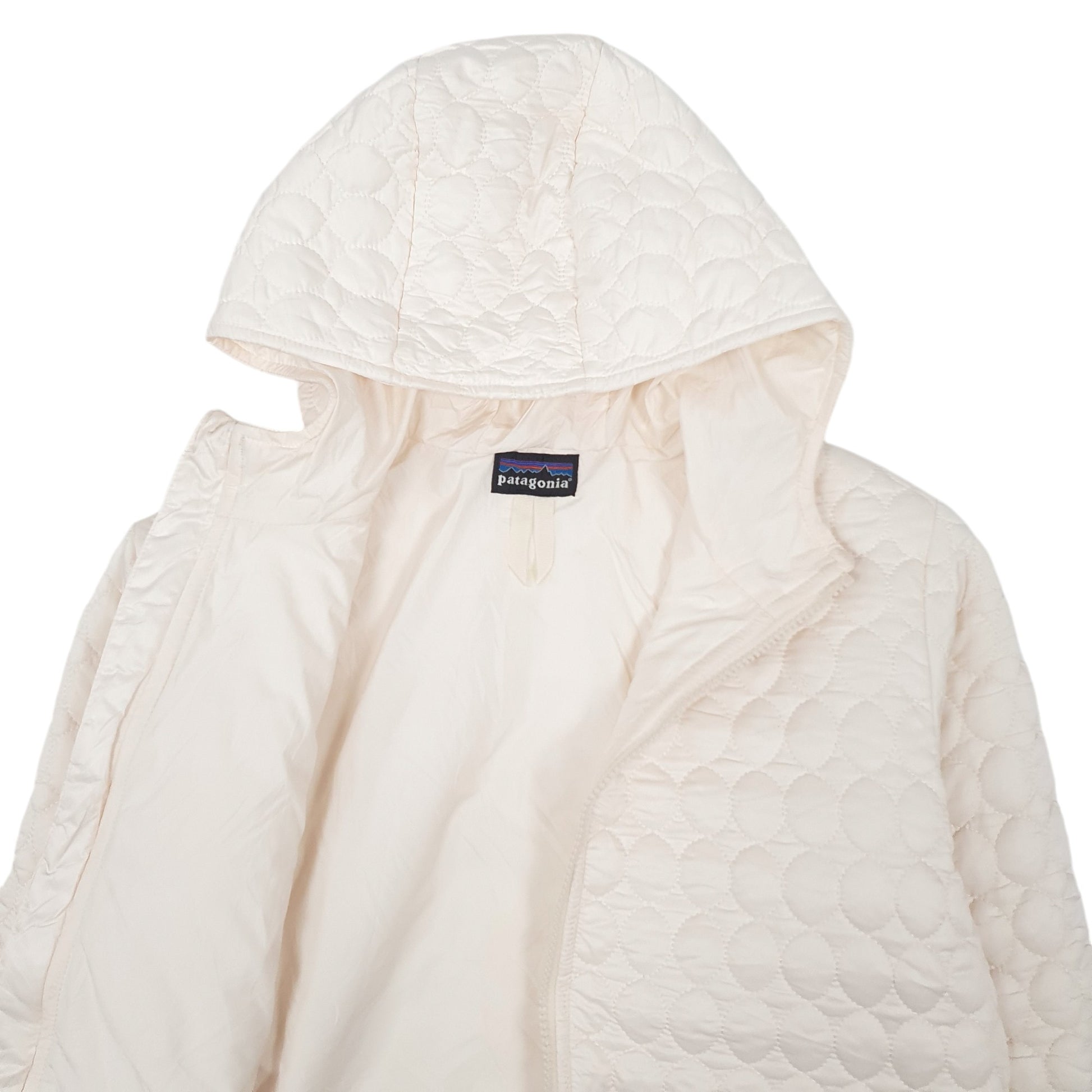 Womens Cream Patagonia   Coat