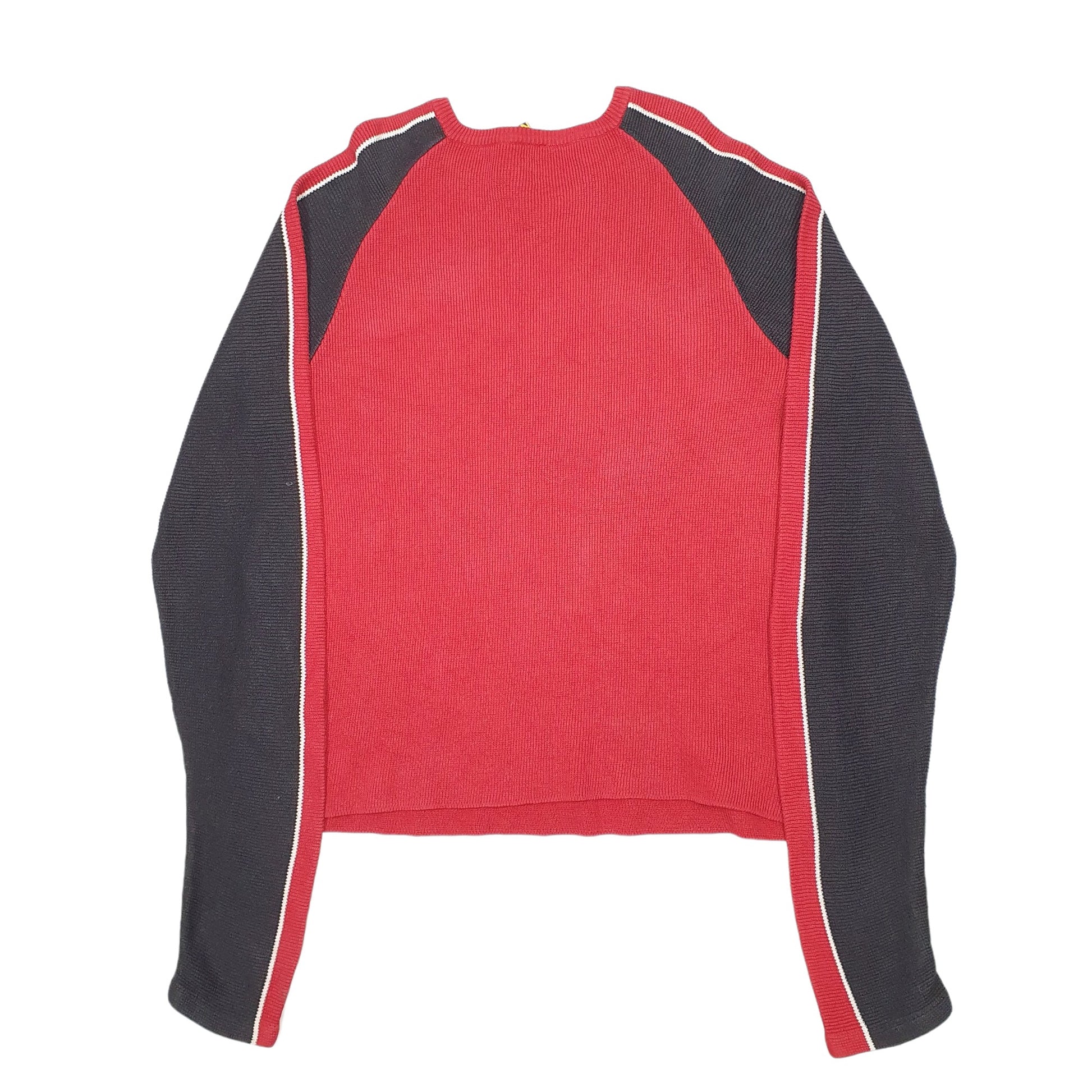 Mens Red Nautica  Crewneck Jumper