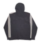 Mens Black Adidas Spellout Hoodie Jumper