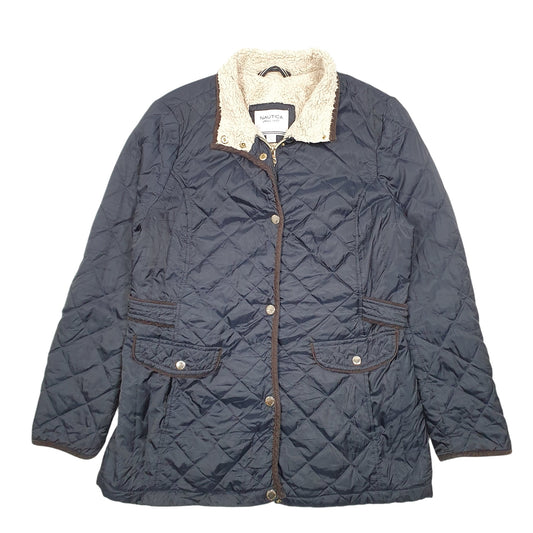 Womens Navy Nautica   Coat