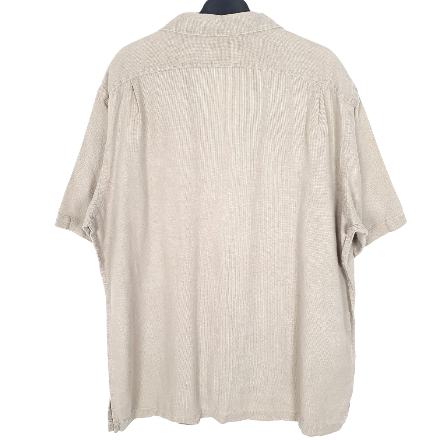 Mens Beige Polo Ralph Lauren Blend Clayton Short Sleeve Shirt