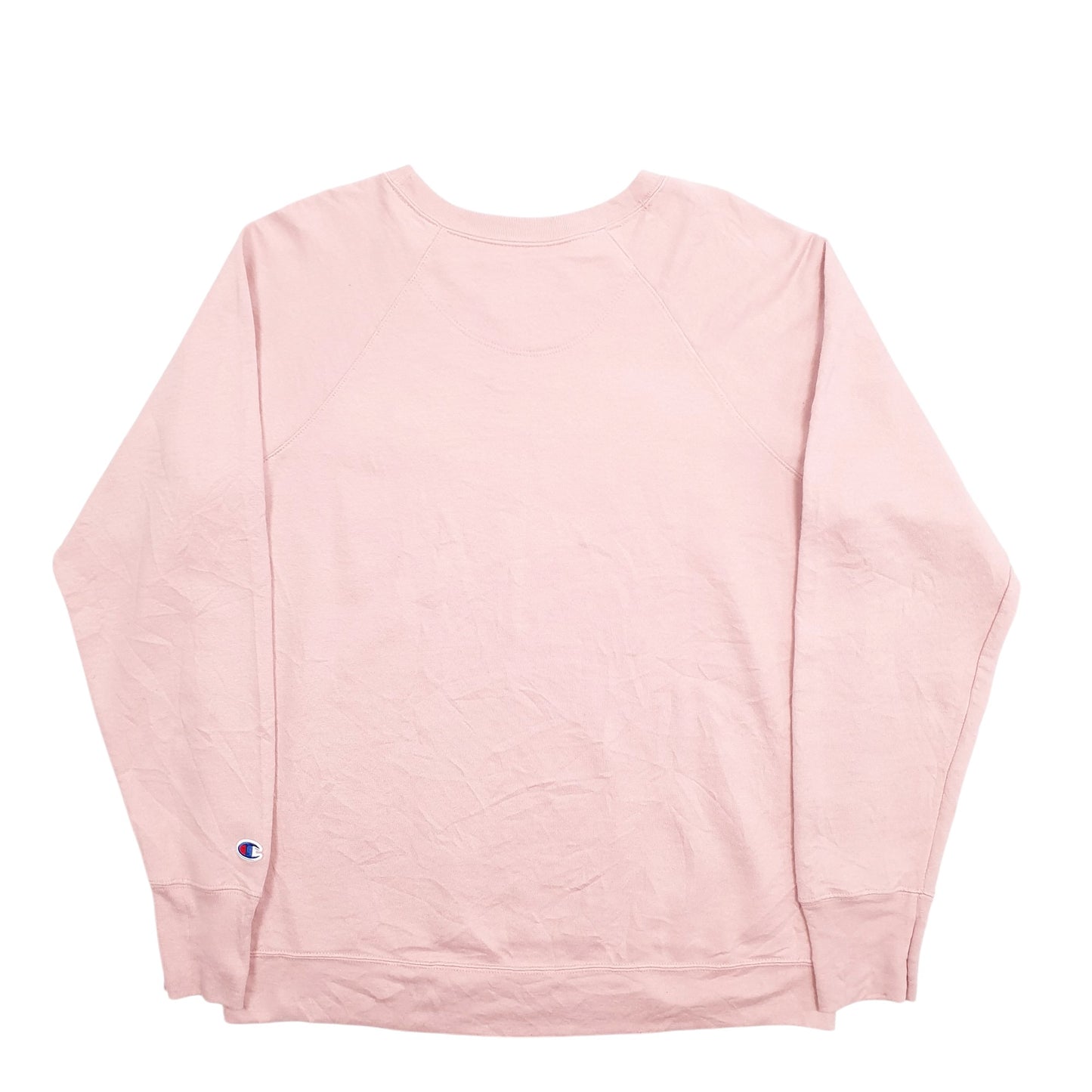 Womens Pink Champion  Crewneck Jumper