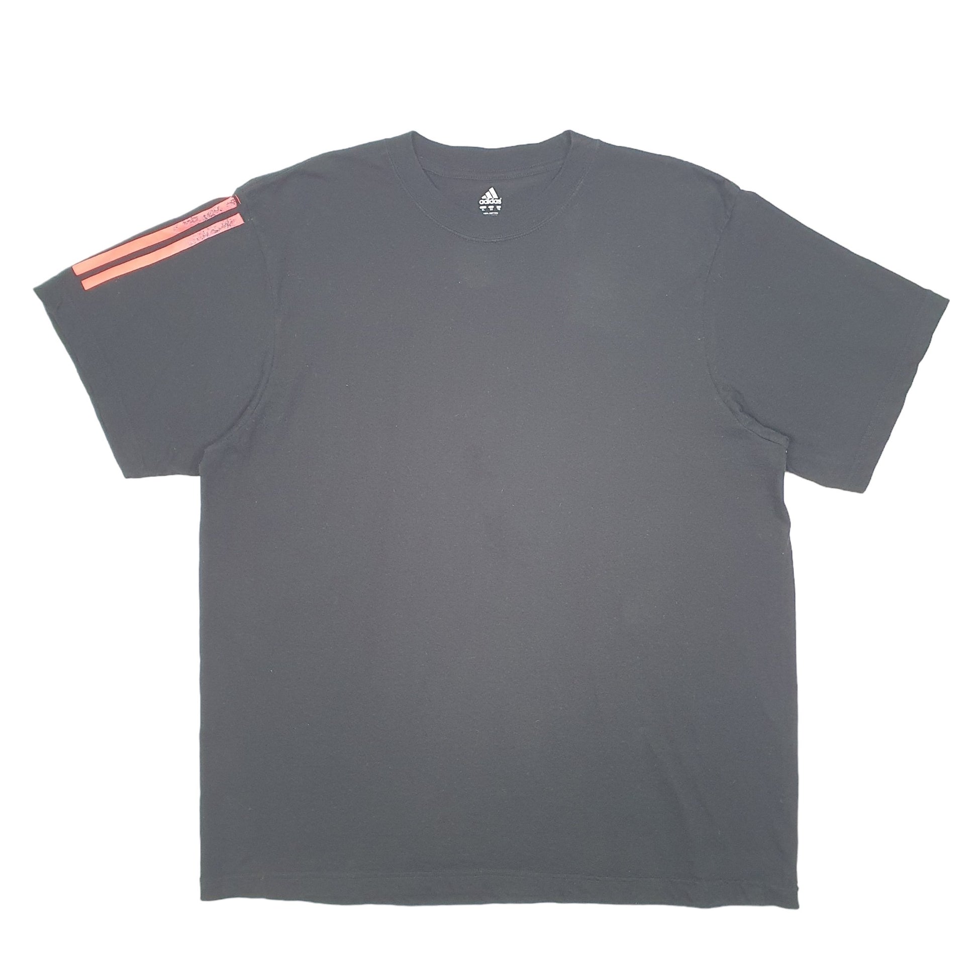 Mens Black Adidas  Short Sleeve T Shirt