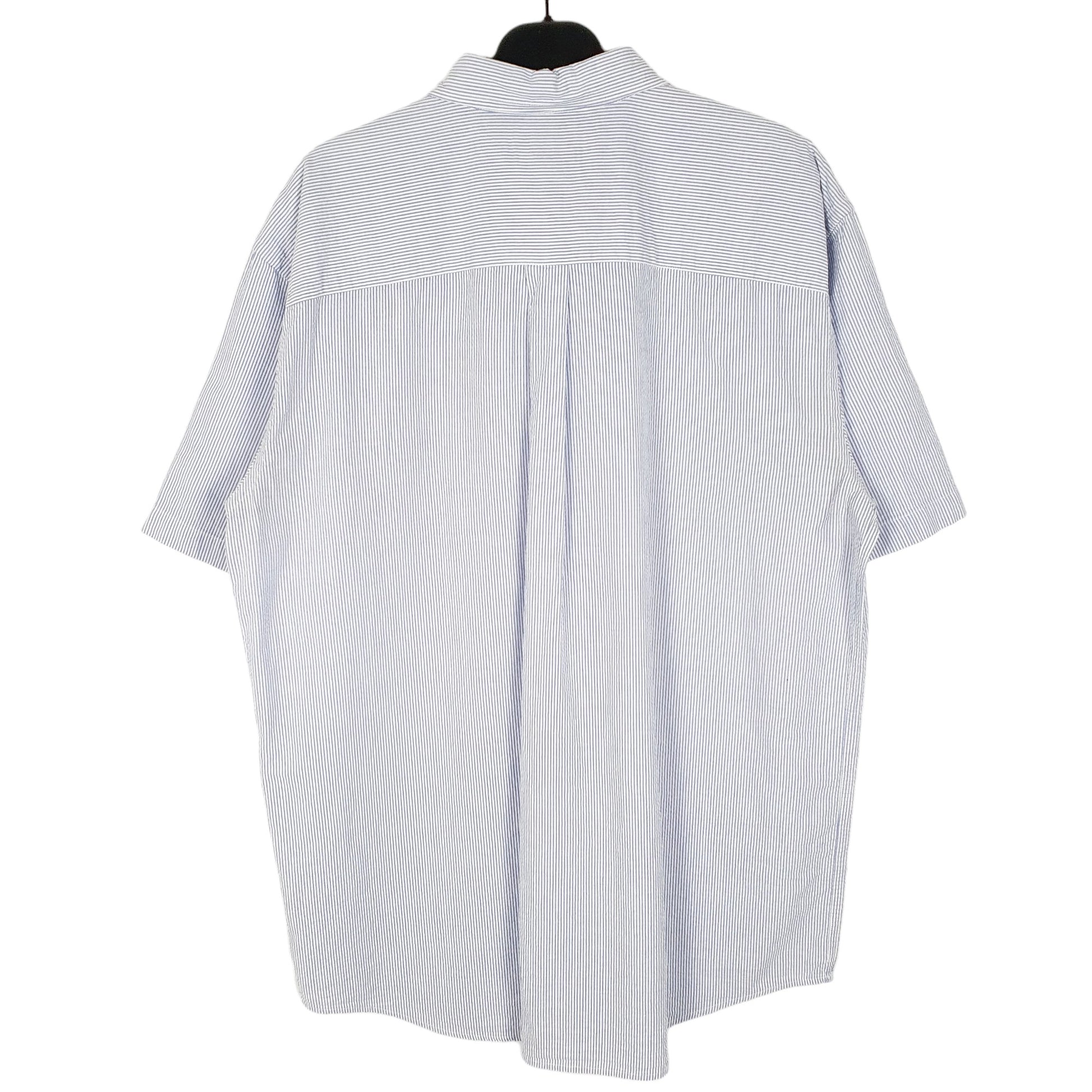 Mens White L.L.Bean  Short Sleeve Shirt