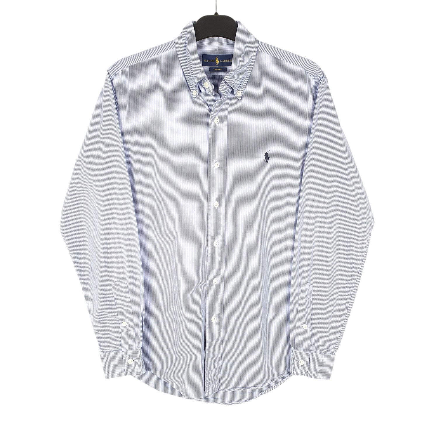 Mens Blue Ralph Lauren  Long Sleeve Shirt