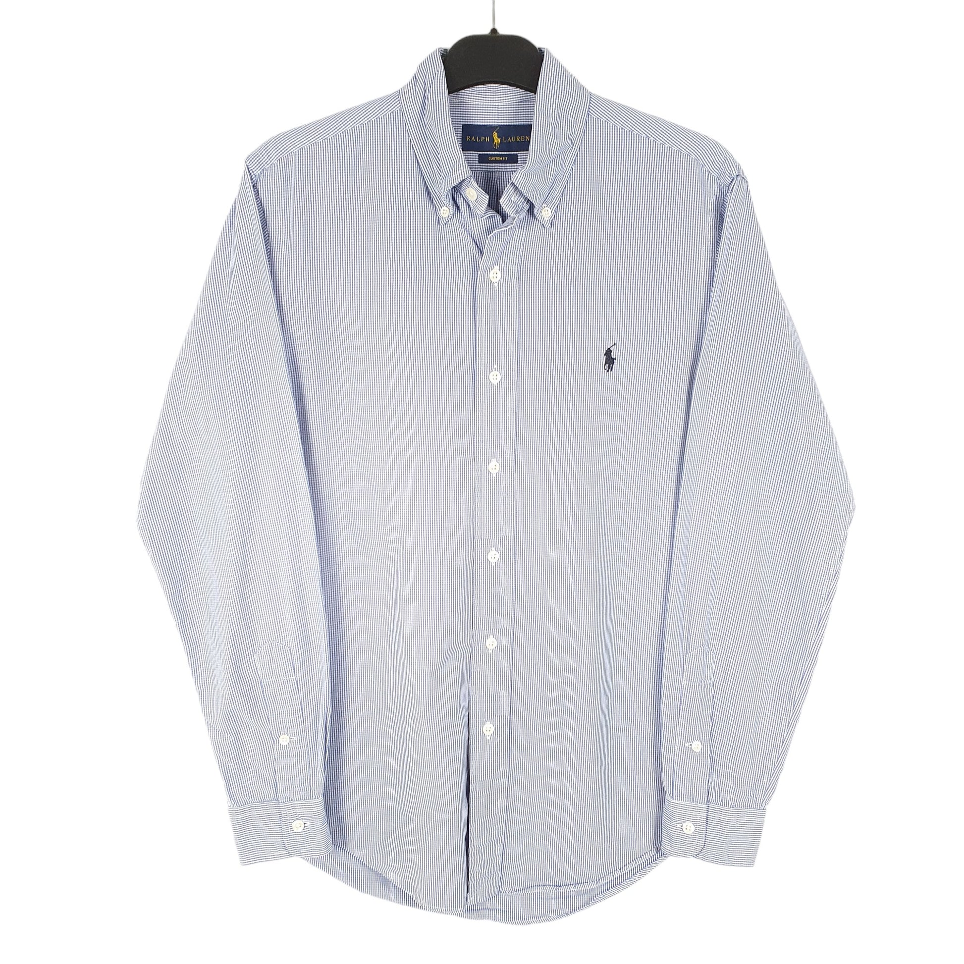 Mens Blue Ralph Lauren  Long Sleeve Shirt