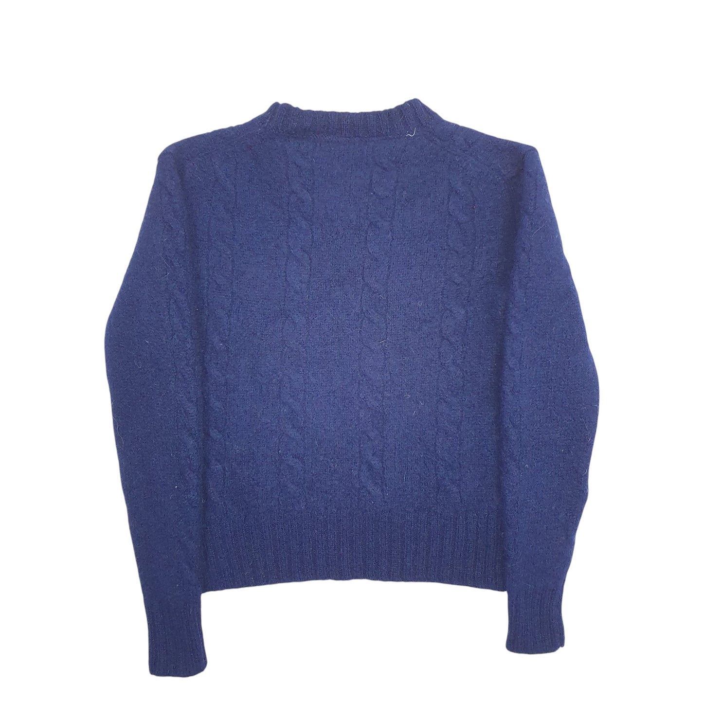 Womens Navy Elliot  Crewneck Jumper