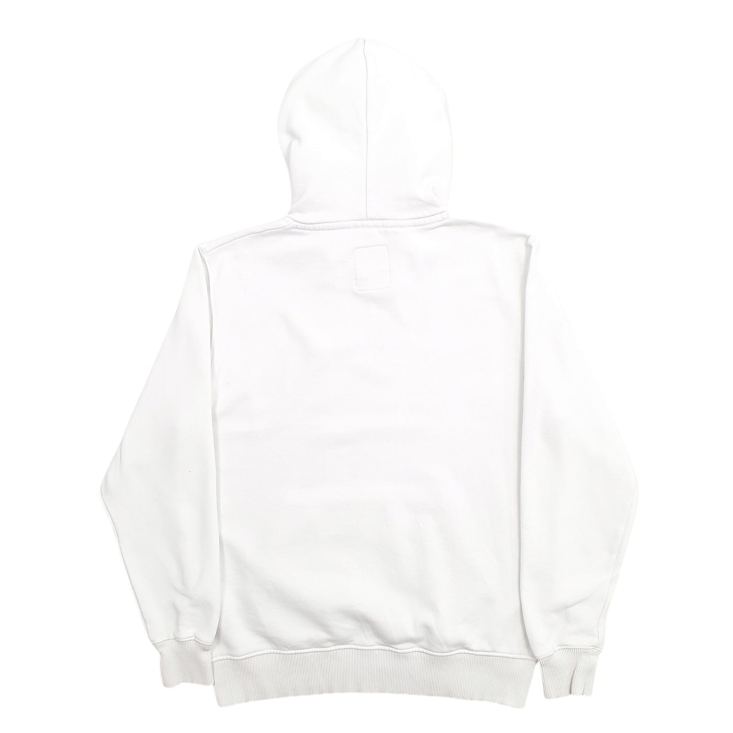 Womens White Alpha Industries Spellout Hoodie Jumper