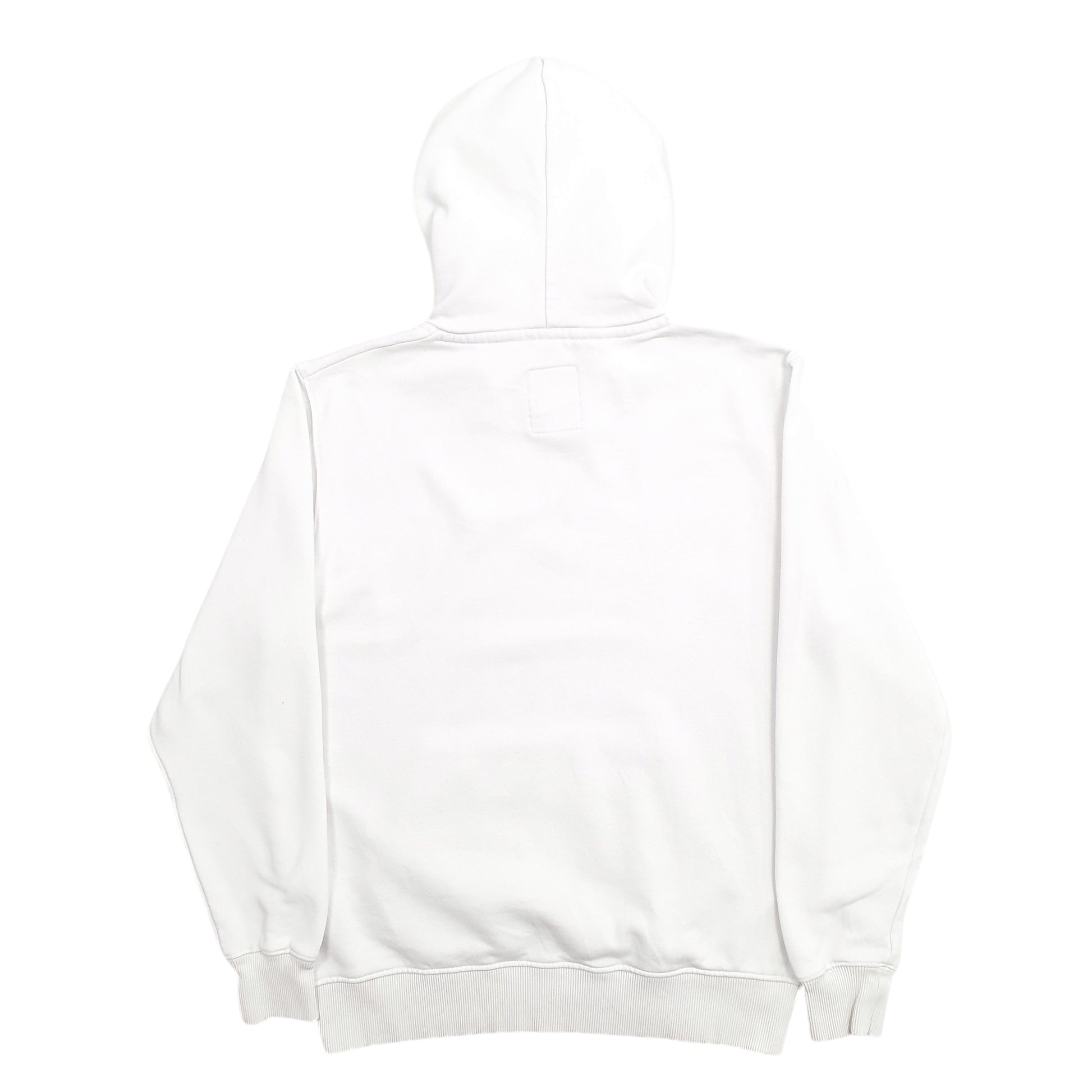 Womens White Alpha Industries Spellout Hoodie Jumper