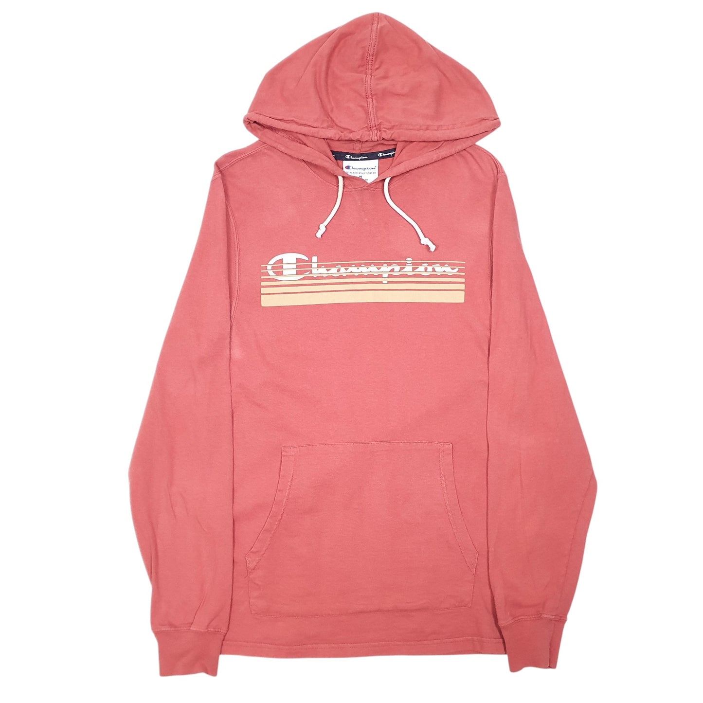 Womens Red Champion Lightweight Hoodie Jumper