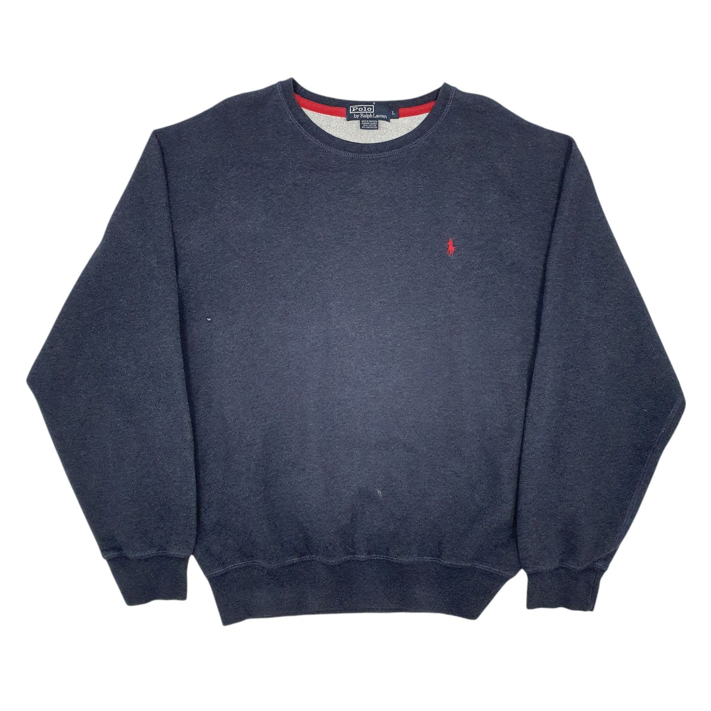 Mens Navy Polo Ralph Lauren  Crewneck Jumper