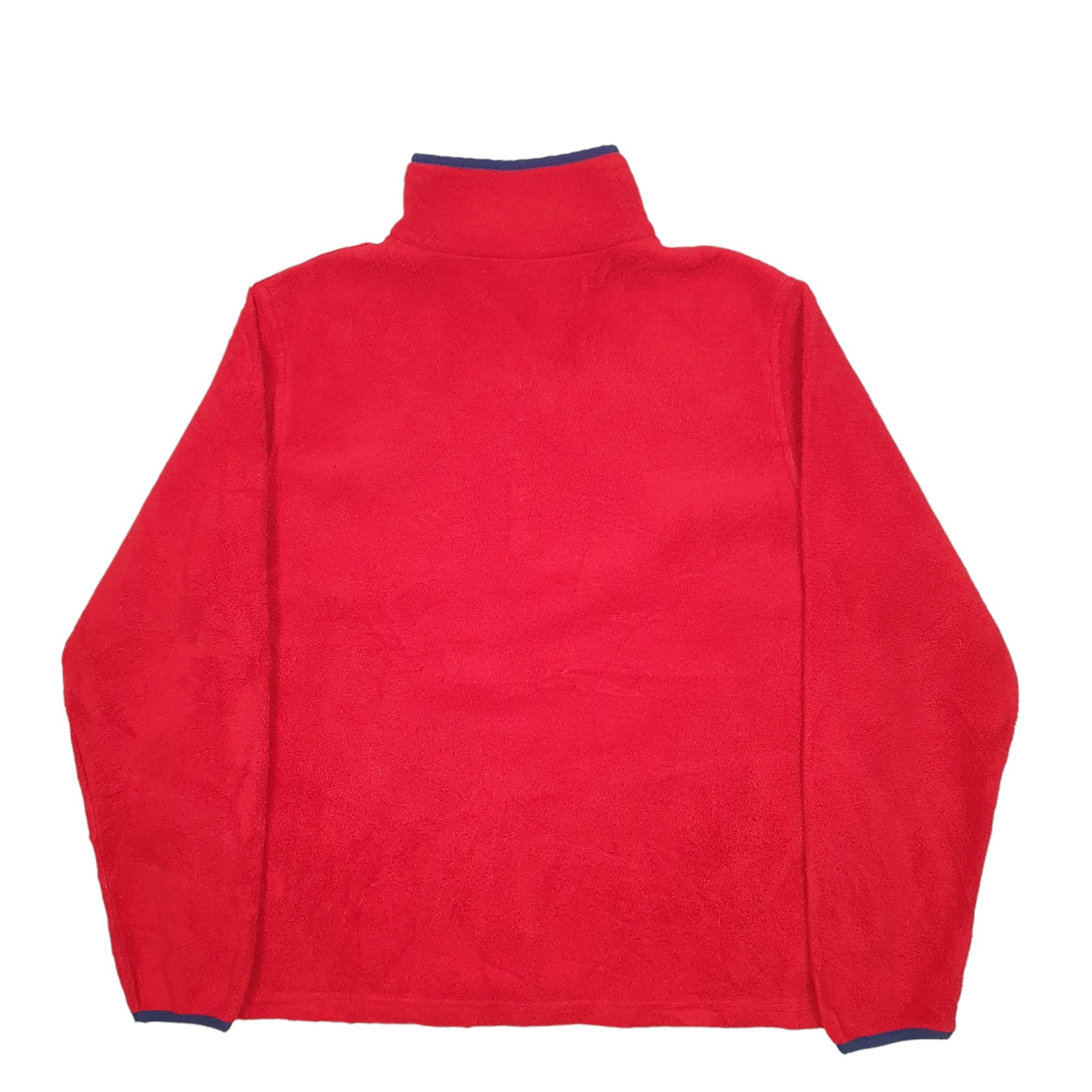 Mens Red L.L.Bean  Quarter Zip Jumper