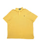 Mens Yellow Polo Ralph Lauren  Short Sleeve Polo Shirt