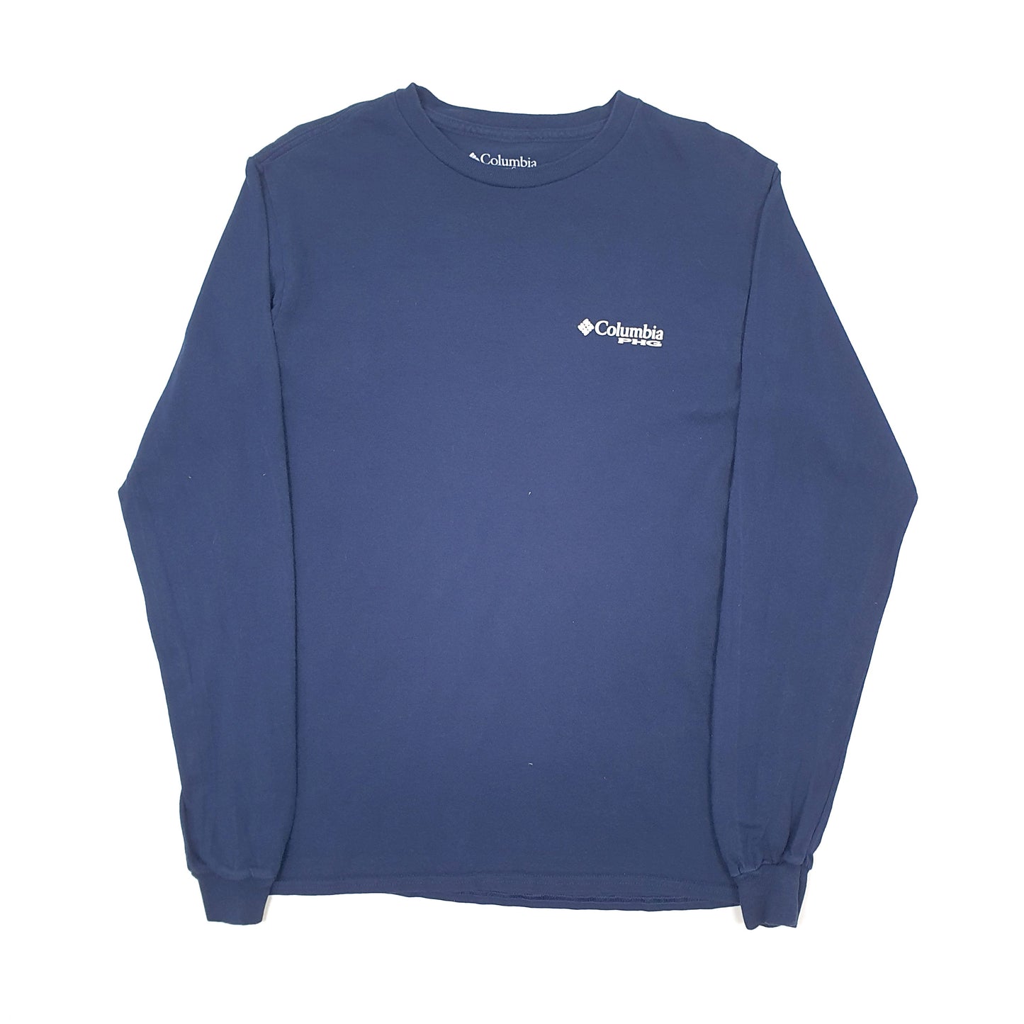 Mens Navy Columbia Sportswear PHG Hunting Long Sleeve T Shirt