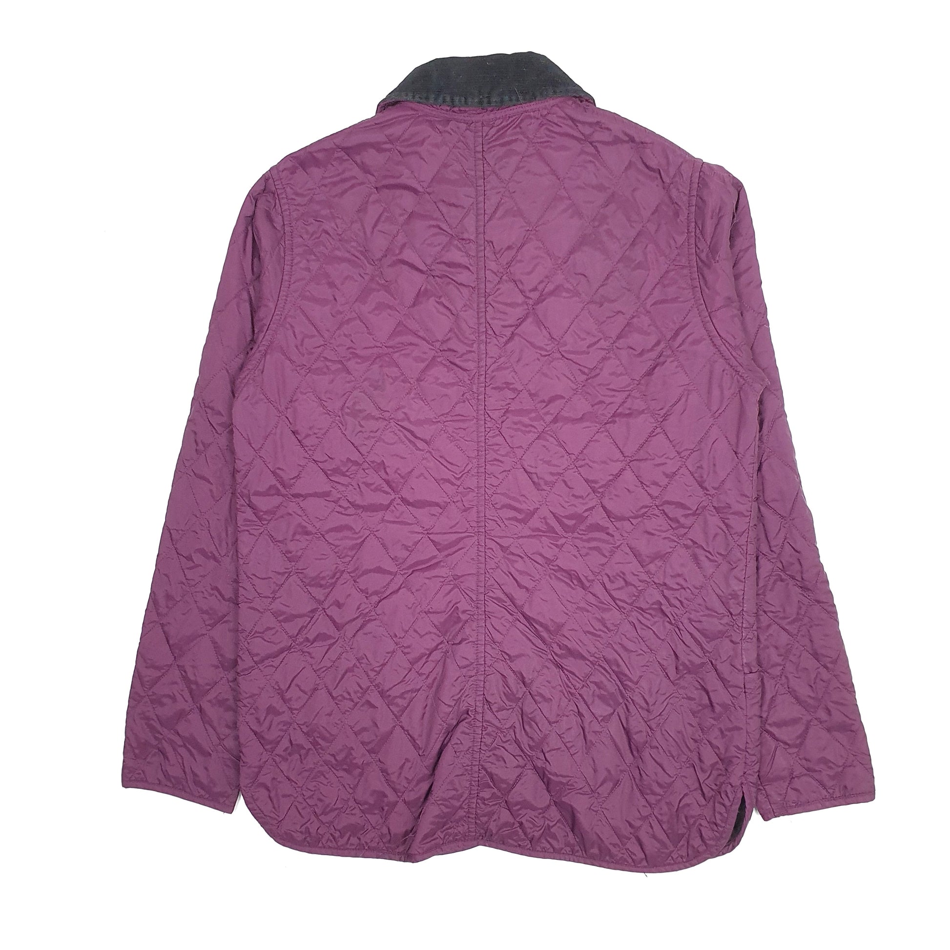 Womens Purple Barbour Shaped Liddesdale  Coat