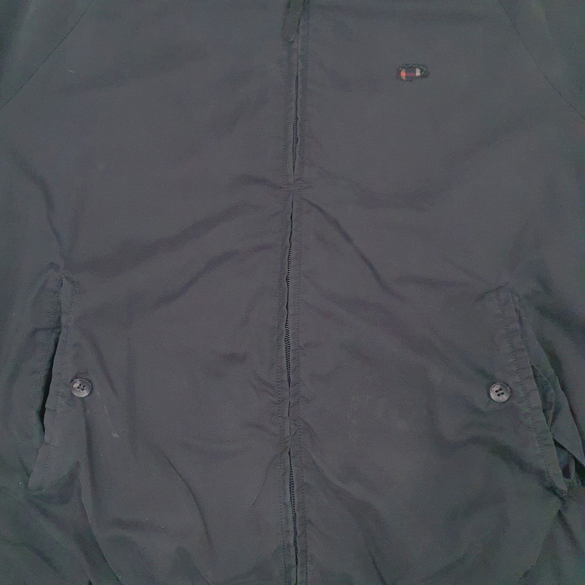 Mens Black Lacoste   Coat