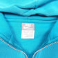 Mens Turquoise Nike Half Zip Hoodie Jumper
