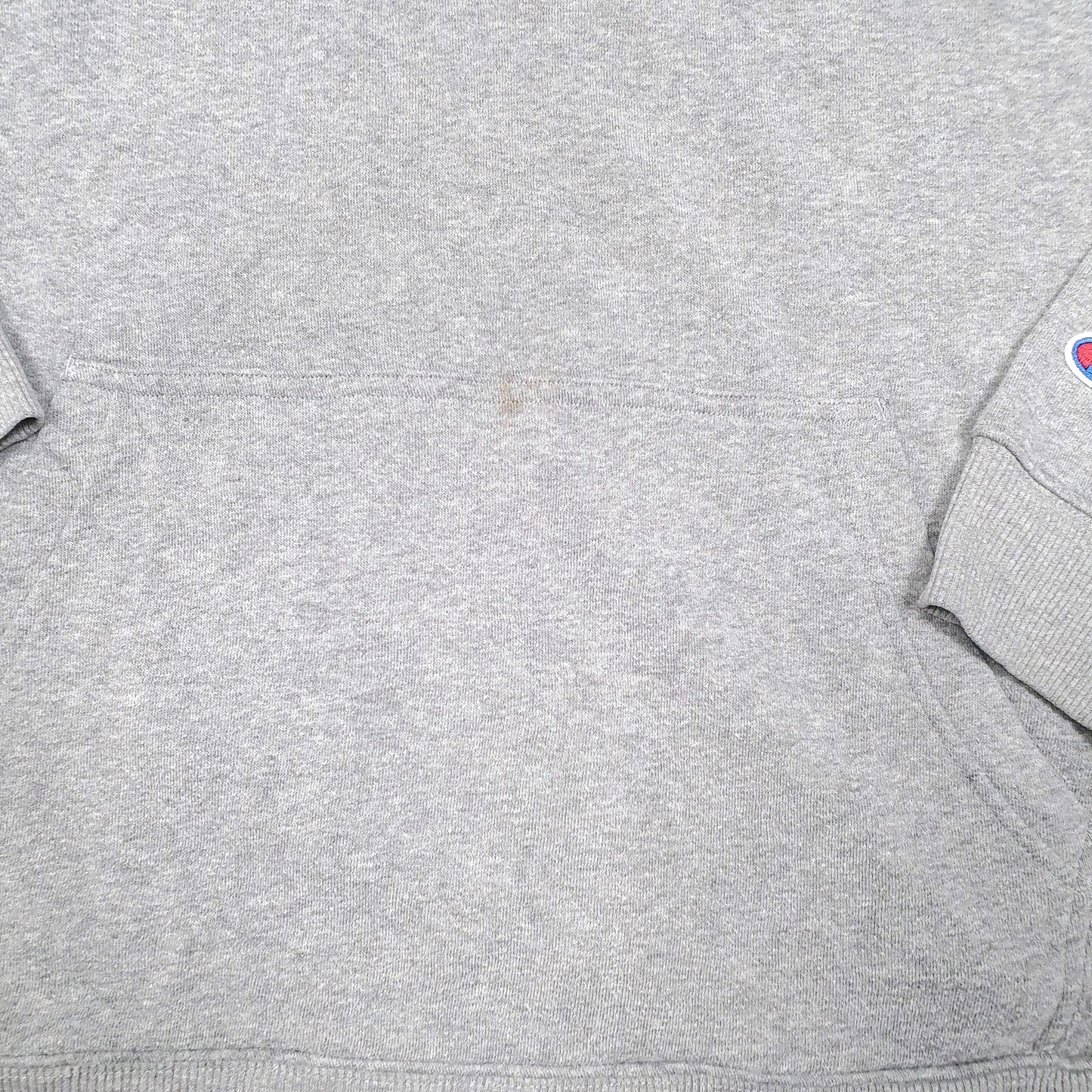 Mens Grey Champion St John's Prep School Quarter Zip Jumper