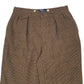 Mens Brown Polo Ralph Lauren Made In USA Vintage 80s Houndstooth Chino Trousers