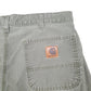 Mens Khaki Carhartt Workwear B1440 Carpenter Shorts