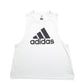Womens White Adidas  Short Sleeve T Shirt