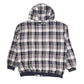 Mens Grey Dickies Hoodie Shirt Check  Coat