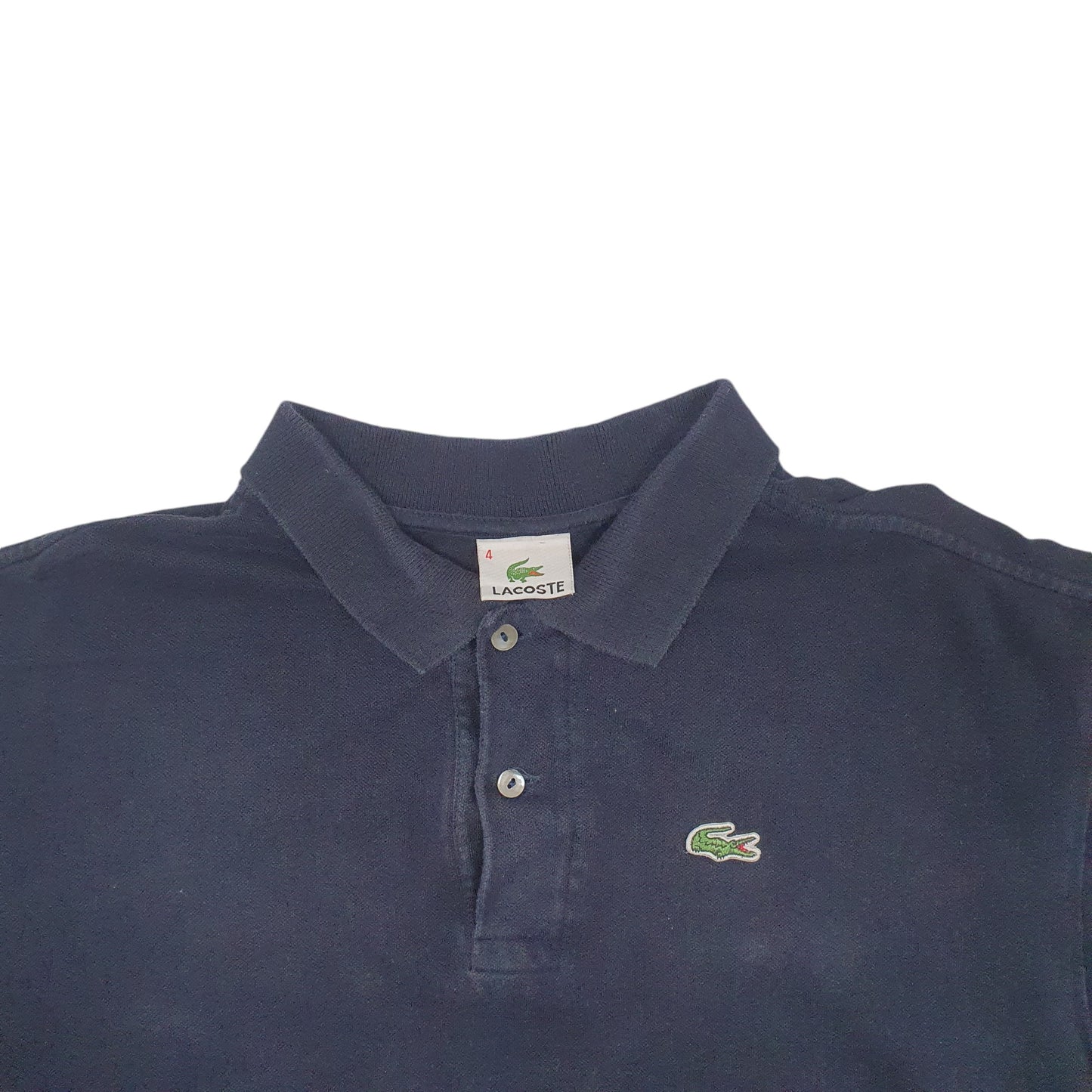 Mens Navy Lacoste  Short Sleeve Polo Shirt