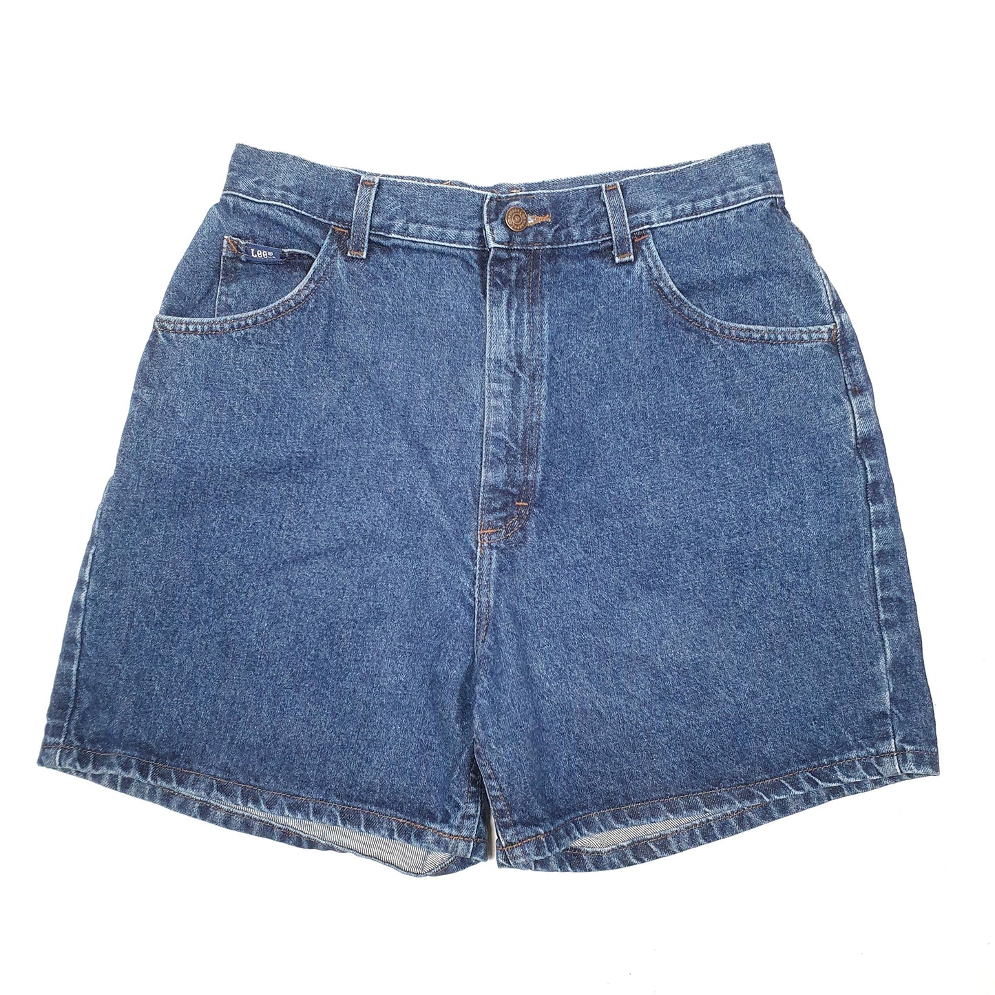 Mens Blue Lee Jorts Hot Pants Denim Shorts
