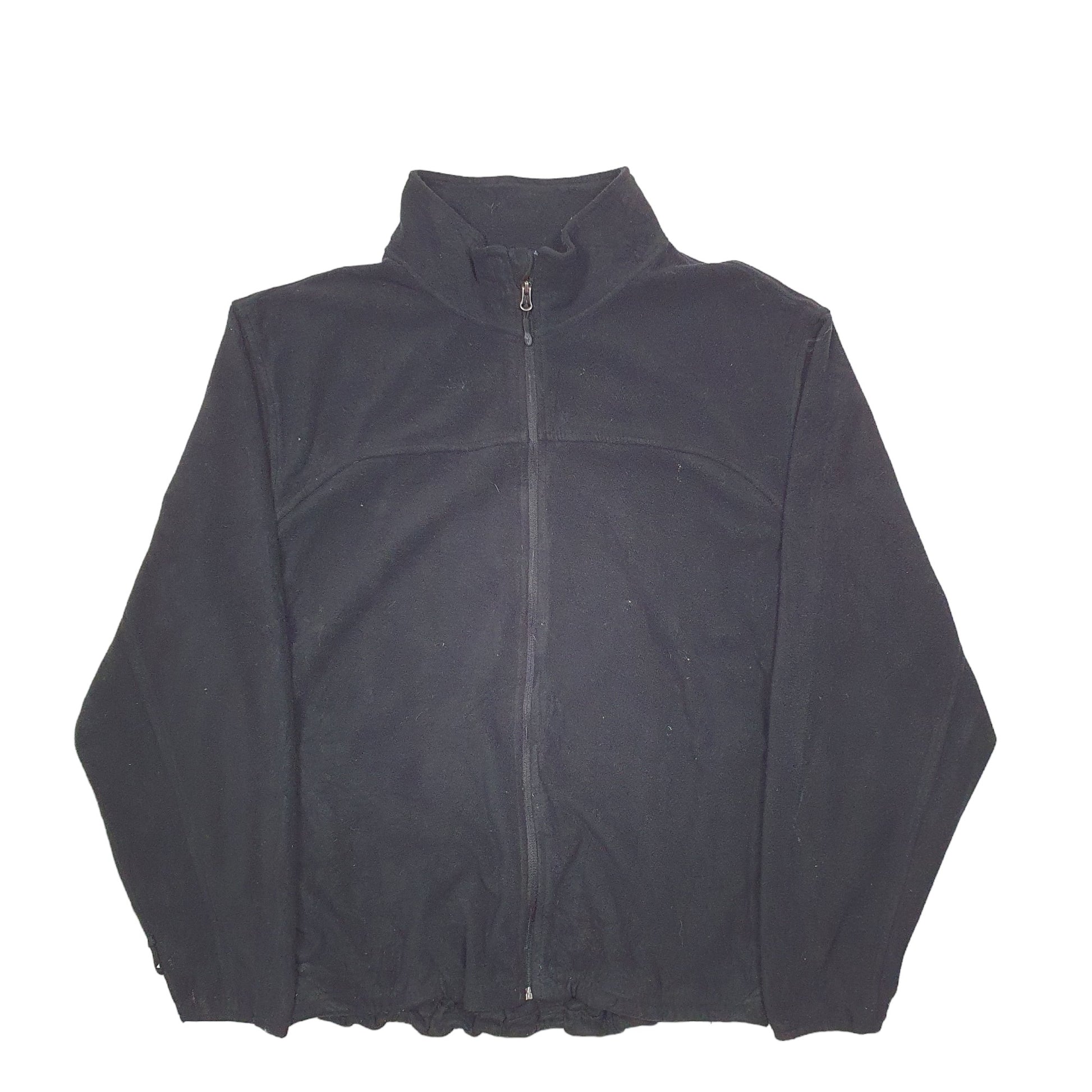 Mens Black Champion  Full Zip Jumper