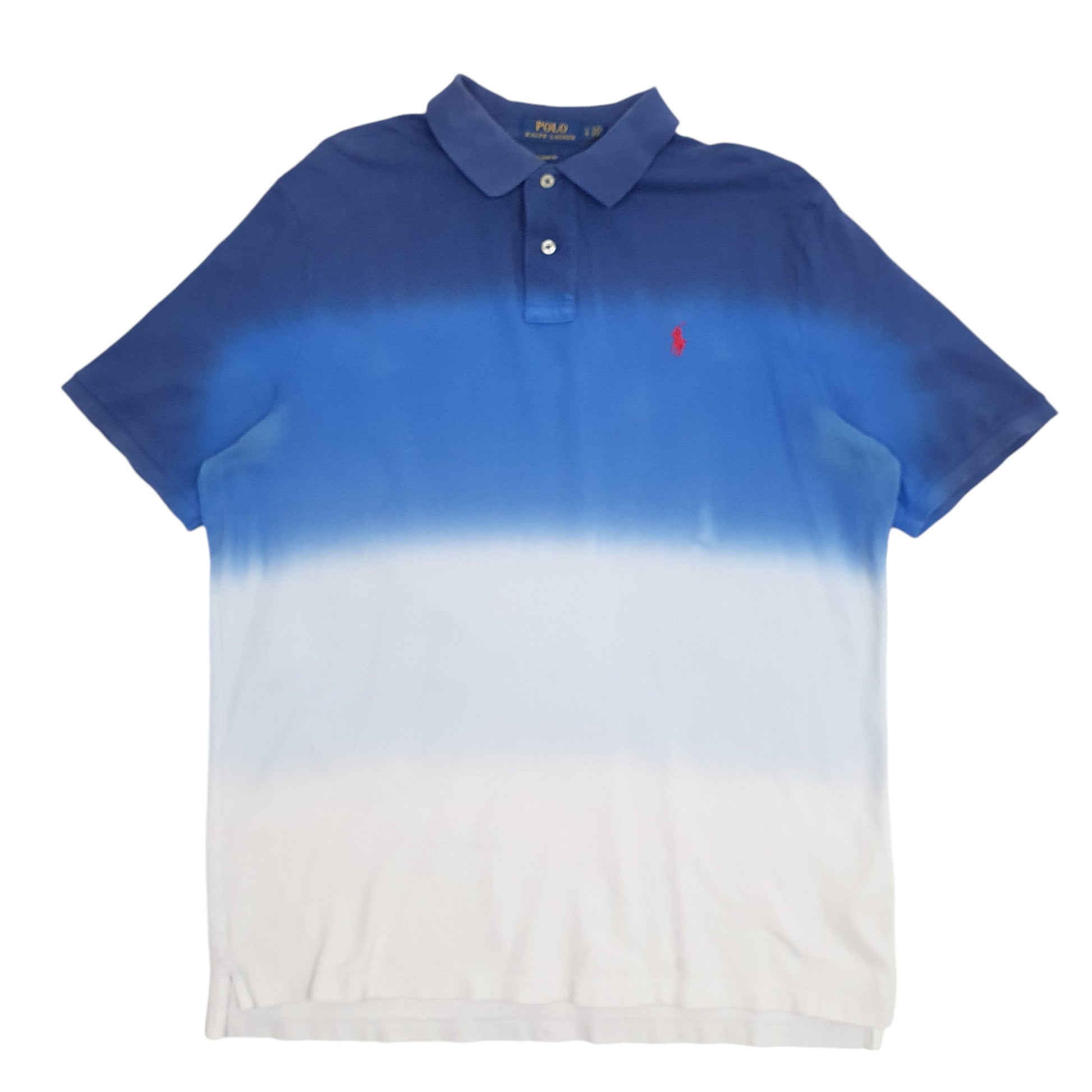 Mens Blue Polo Ralph Lauren Classic Fit Short Sleeve Polo Shirt