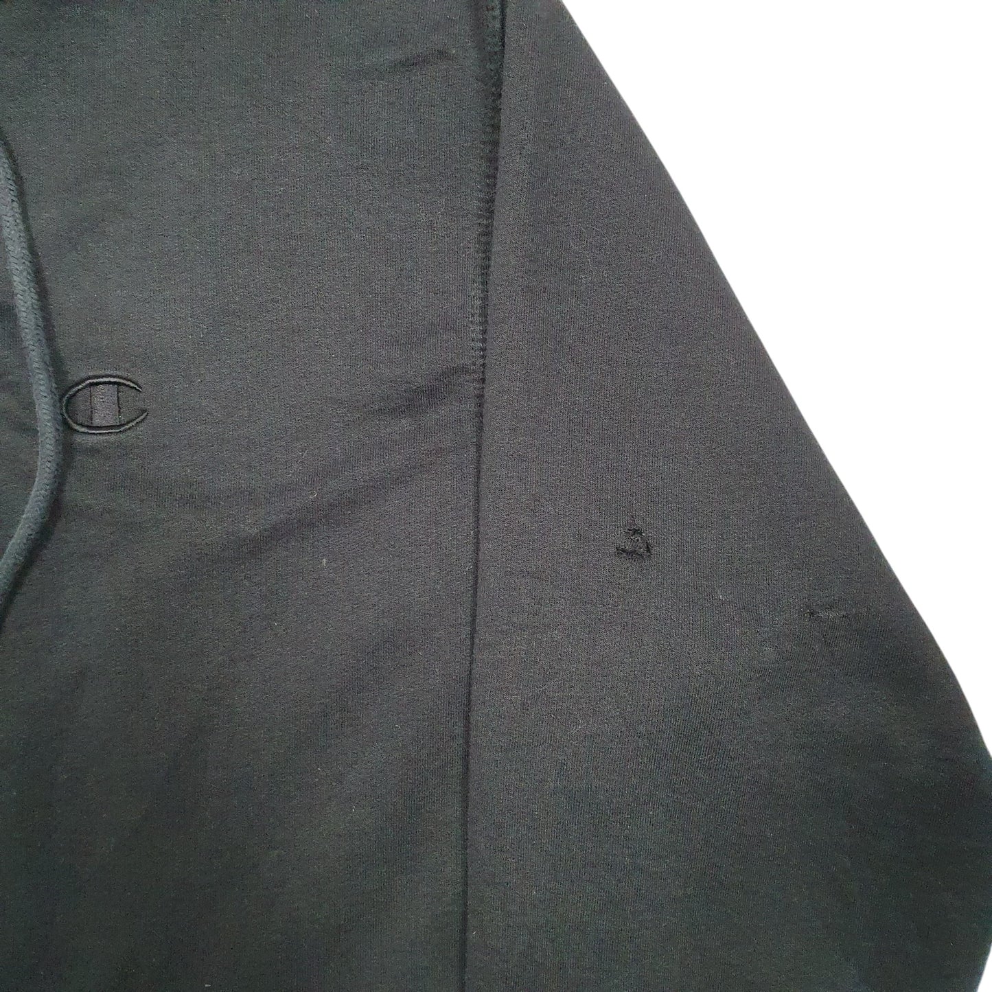 Mens Black Champion  Hoodie Jumper