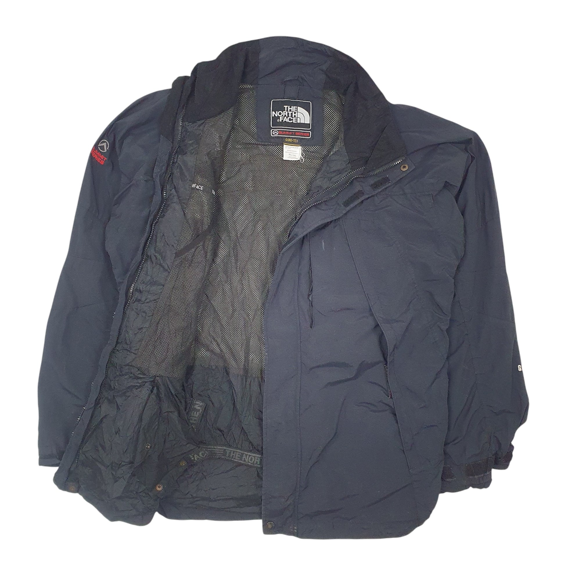 Mens Black The North Face Summit Series Gore-Tex  Coat