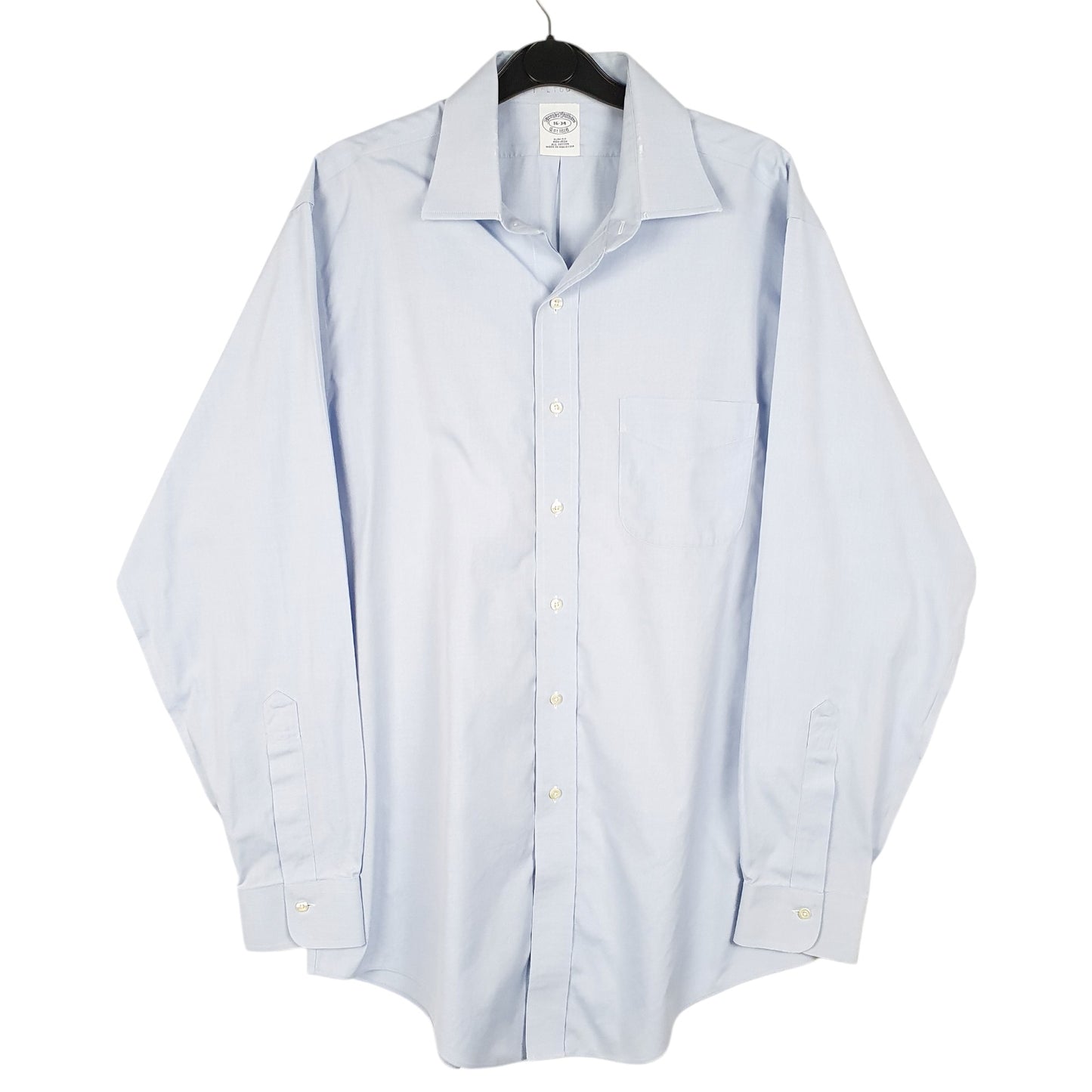 Mens Blue Brooks Brothers  Long Sleeve Shirt