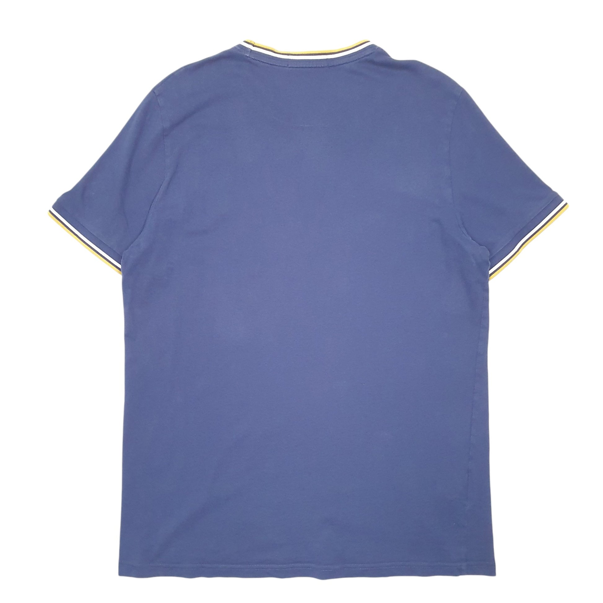 Mens Navy Fred Perry Slim Short Sleeve T Shirt