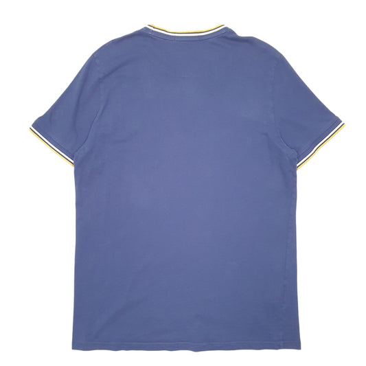 Mens Navy Fred Perry Slim Short Sleeve T Shirt
