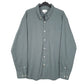 Mens Green Sonoma Polka Dot Long Sleeve Shirt
